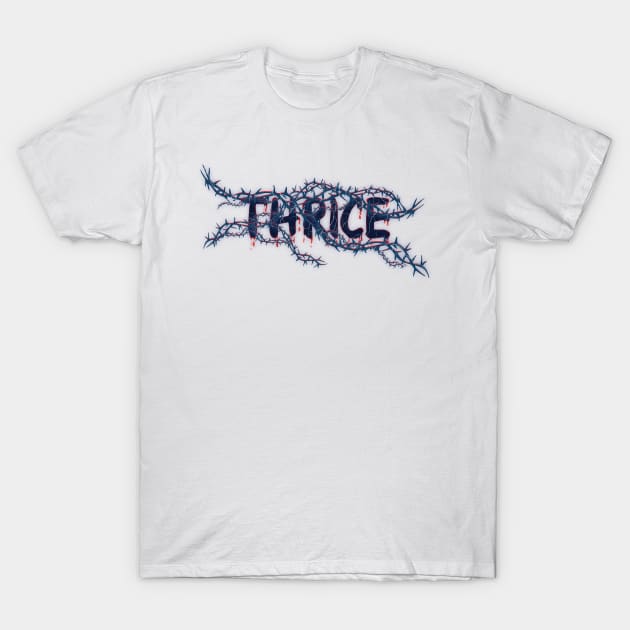 Bleeding Roots - Thrice T-Shirt by PASAR.TEMPEL